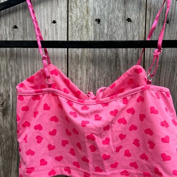 EDIKTED Heart Crop Adjustable Strap Top Women’s Small NWT NEW - Picture 10 of 10